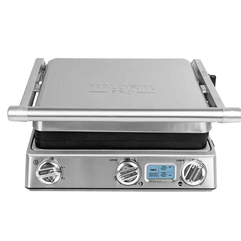 Kalorik Pro Digital 6in1 Stainless Steel Contact Grill & Reviews